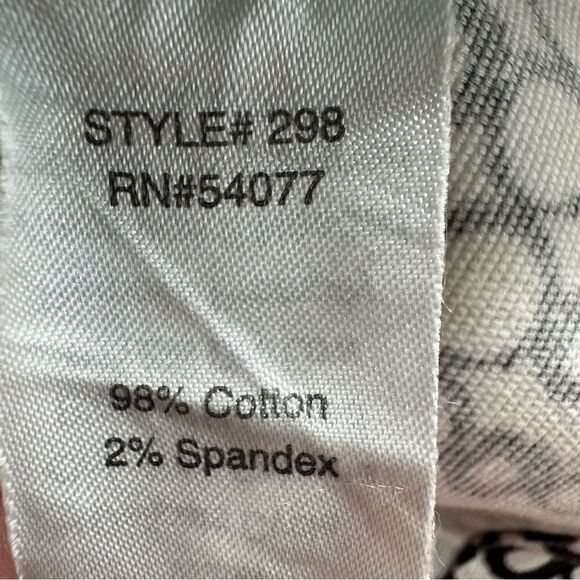 Cabi Du Jour Blazer Geometric Circle Print 3/4‎ Sleeve Black White 298 Women’s 4 - Picture 7 of 7